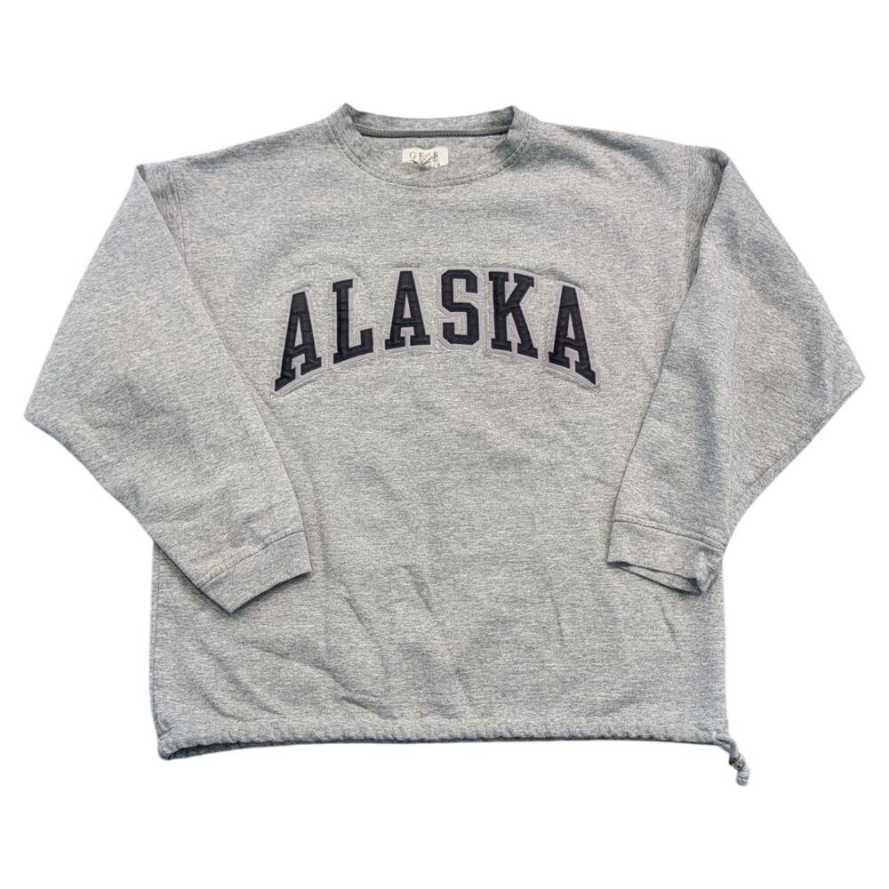 Y2K Alaska Pullover Cinch-Waisted Sweatshirt
